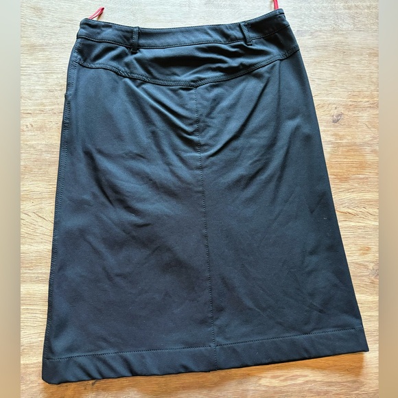 Prada Sport Black Midi Skirt—size 42 - Picture 5 of 9
